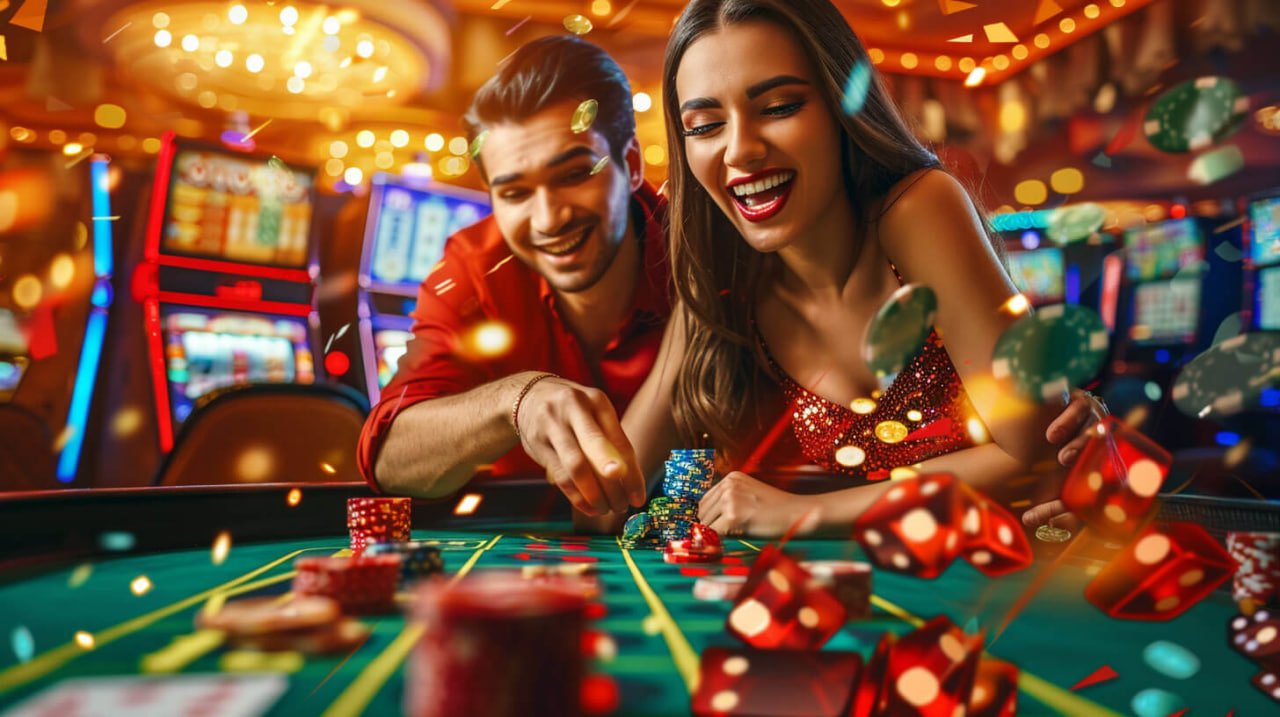Meja BandarQ dengan kartu domino dan antarmuka pemain di playsbobet